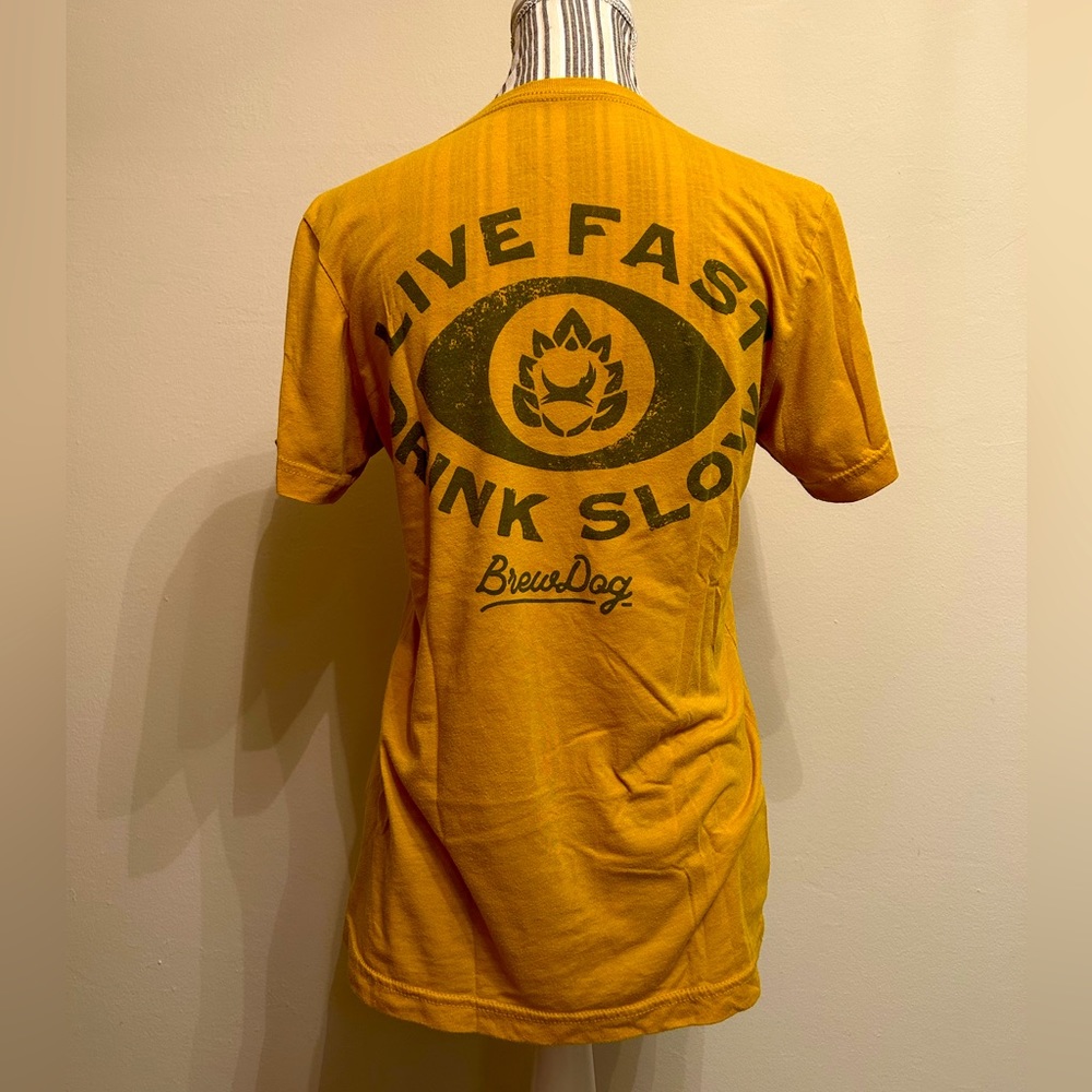 BrewDog Live Fast Drink Slow, Unisex Graphic Tee